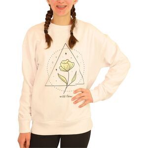 Elevenparis Womens Wild Flower Sweatshirt, NWT